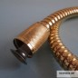 FLEXIBLE SHOWER BRASS GOLDEN CM 150