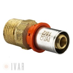 MULTIPURPOSE IVAR MALE FITTING 1 / 2X20 / 2