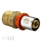 MULTIPURPOSE IVAR MALE FITTING 1 / 2X20 / 2