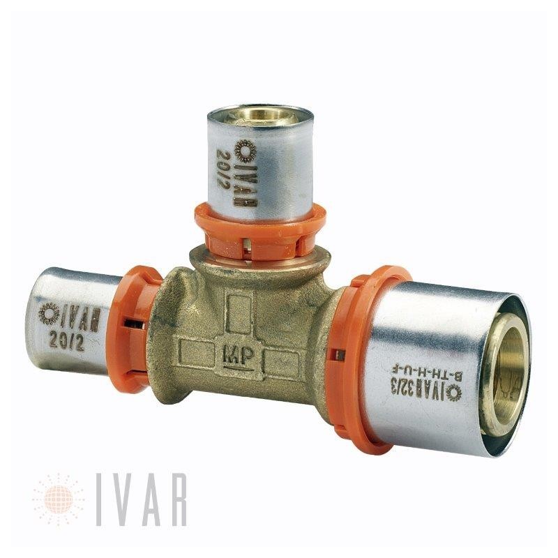 MULTIPURPOSE FITTING IVAR TEE REDOTTA 20X16X16