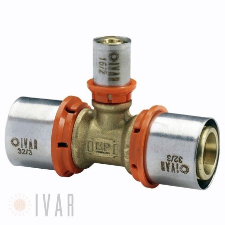 MULTIPURPOSE FITTING IVAR TEE REDOTTA 20X16X16