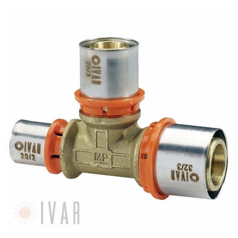 MULTIPURPOSE FITTING IVAR TEE REDOTTA 20X16X20