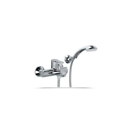 PAFFONI BASIN MIXER WITH BLUE SHOWER