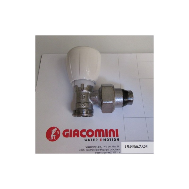 THERMOSTATIC VALVE GIACOMINI R431TG 3/8X16