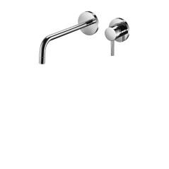 PAFFONI LAVABO INCASSO LIGTH NERO OPACO ART. 105CR70 BOCCA MM178