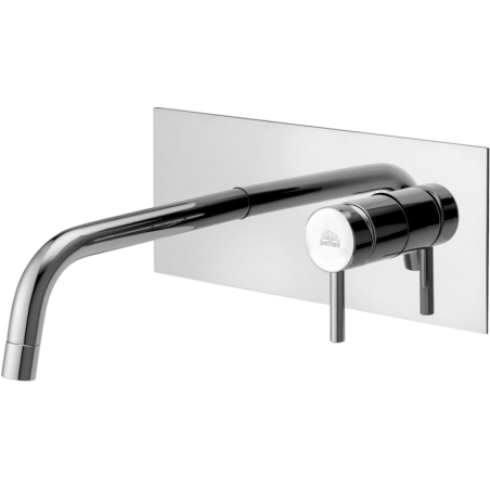 PAFFONI LAVABO INCASSO LIGTH CON PIASTRA ART LIG105 BOCCA MM. 248