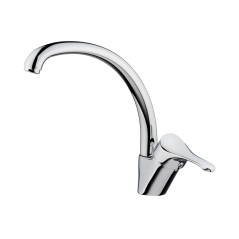 MONOCOMANDING SINK MIXER EMMEVI MOD. AMBRA  ART.9087 CROMO